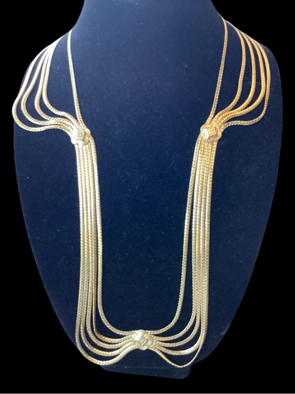 Vintage Christian Dior 5 Strand Necklace/Belt